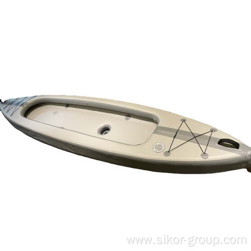 Foldable Pvc Drop Stitch Inflatable Kayak 2 Person 3 Person For Fishing